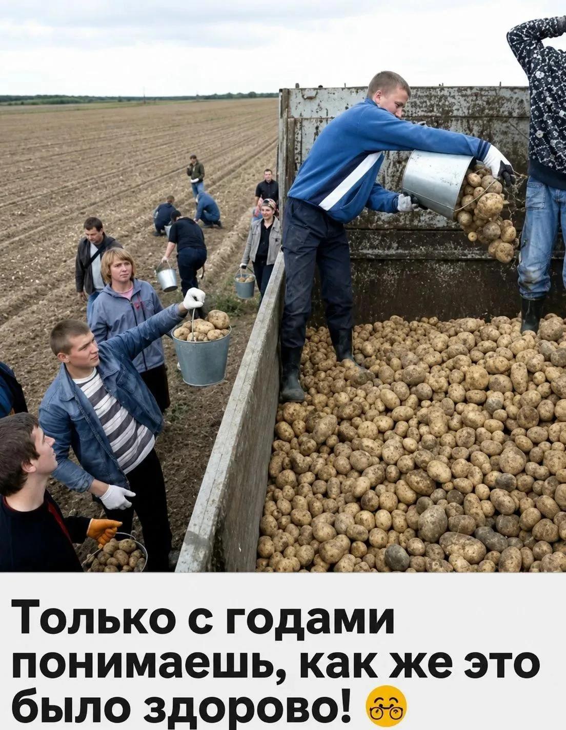 Кто помнит как ездил на картошку?🤔