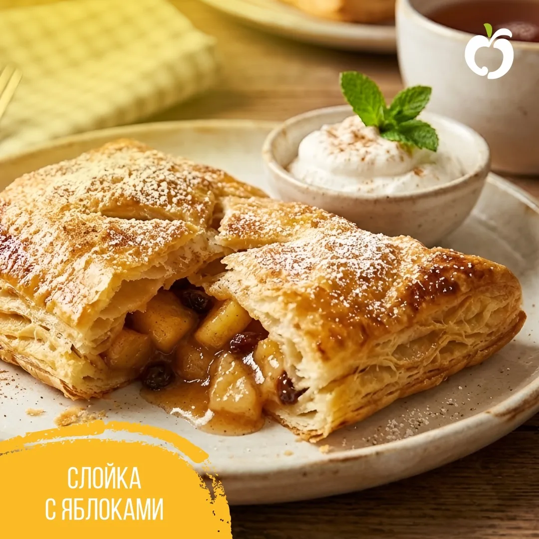 🍎☕️ Когда за окном пасмурно, хочется чего-то особенно уютного!