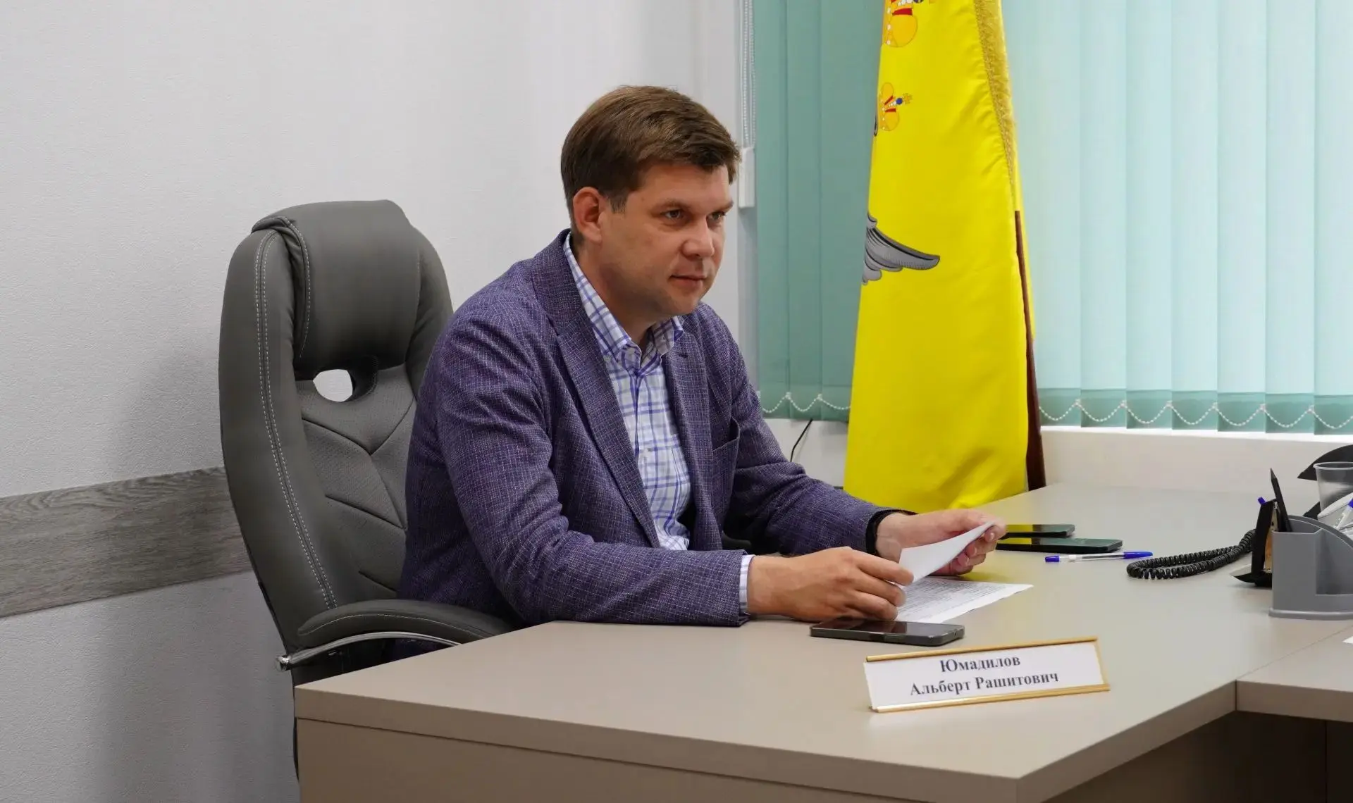 Альберт Юмадилов встретился с оренбуржцами на личном приеме

В муниципальной общественной приемной а