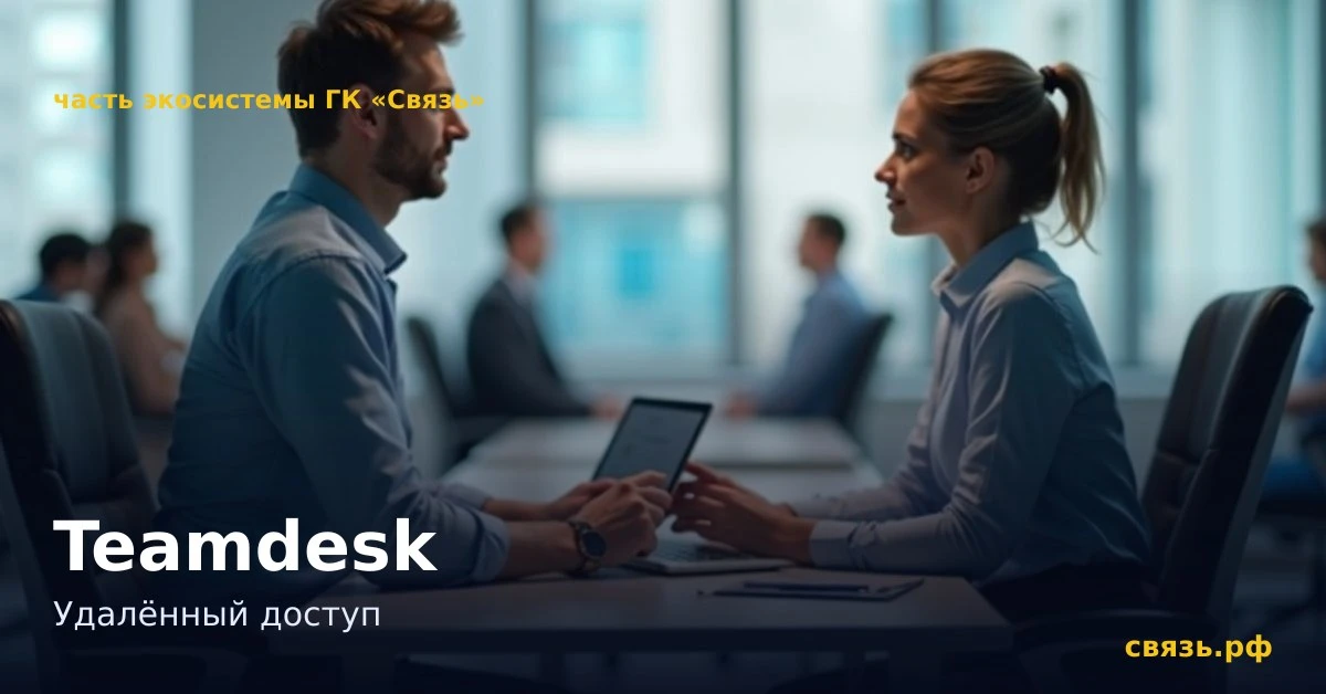 💻 Устали от ограничений в удалённой работе? Teamdesk — ваш российский помощник для дос...