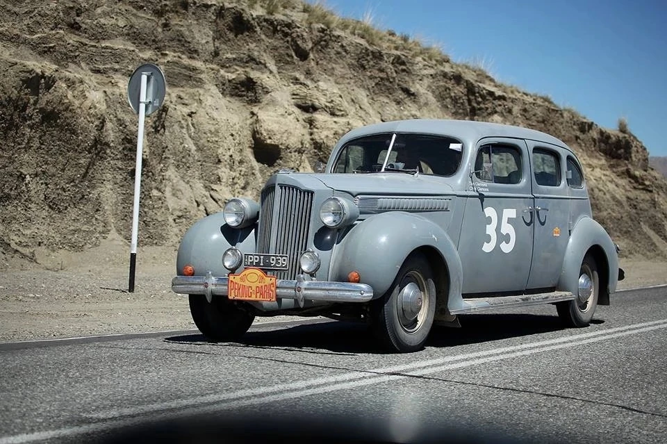 Packard Six на ралли Пекин-Париж 2013 году