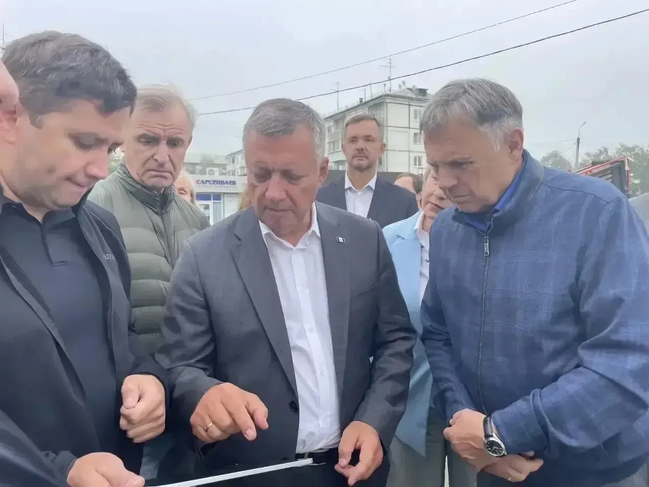 Ангарский городской округ с рабочим визитом посетил губернатор Иркутской области Игорь ...