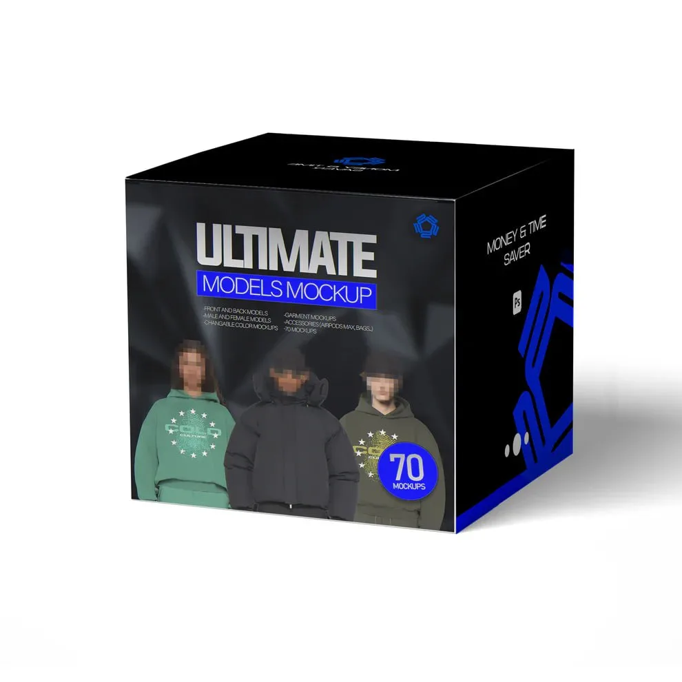 ℹ️ ULTIMATE Models Pack (70 MOCKUPS)