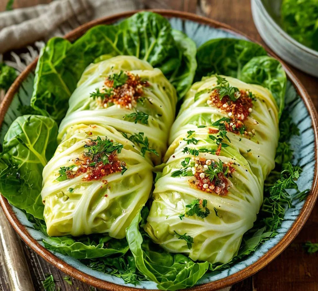 Голубцы из капустных листьев
