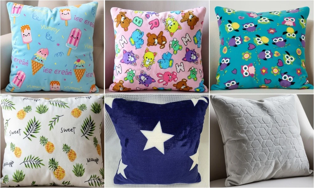 ✨ Декоративная наволочка велсофт на молнии в ассортименте.