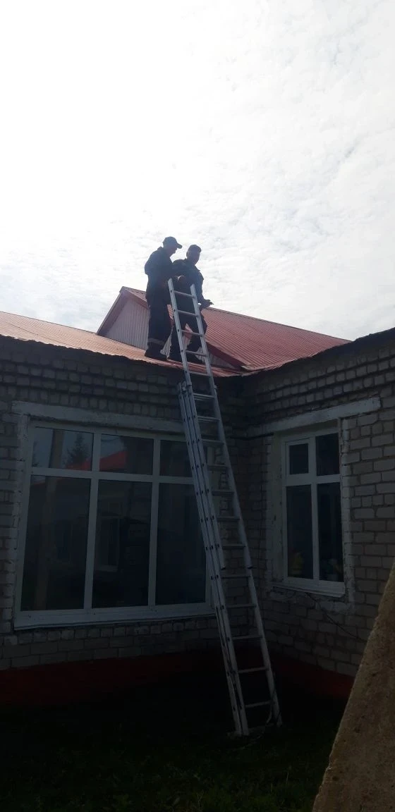 Ремонт кровли в МБДОУ Детский сад "Дуслык" с. Новокулево.