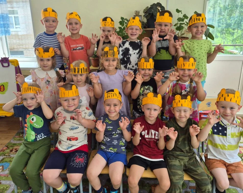 🐯🎉Сегодня у нас в детском саду увлекательный день Тигра.
