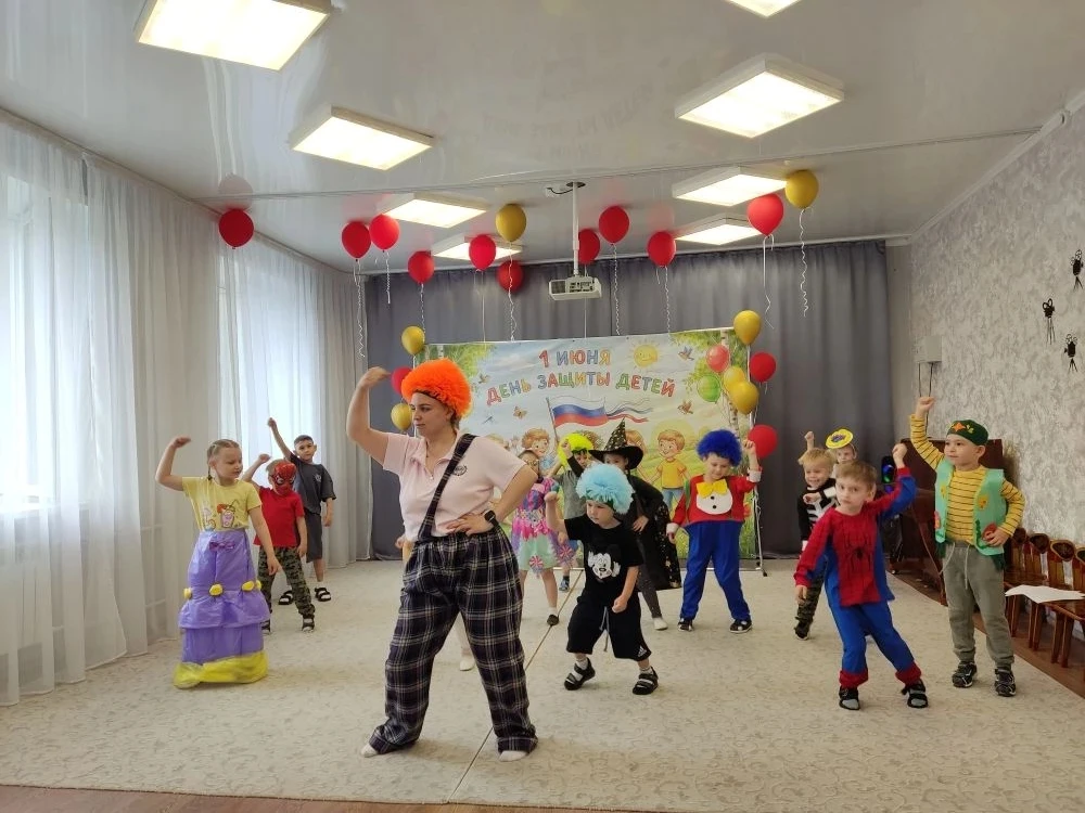 В честь Международного дня защиты детей в нашем дошкольном учреждении состоялось праздничное меропри