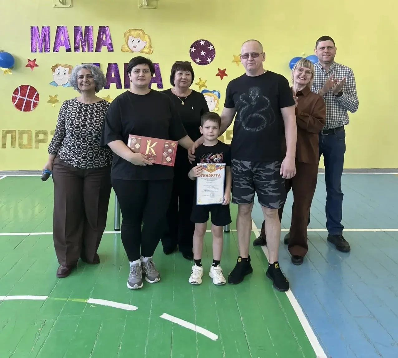 #СШ12_СубботаПраздник #СШ12_ПапаМамаЯ_СпортивнаяСемья #СШ12_НашиДети_и_РодителиЛучшие 🏆 Семья, спорт