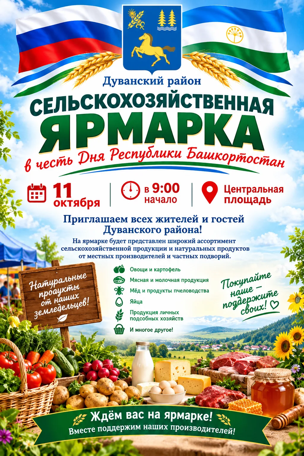 🌾 СЕЛЬСКОХОЗЯЙСТВЕННАЯ ЯРМАРКА 🌾