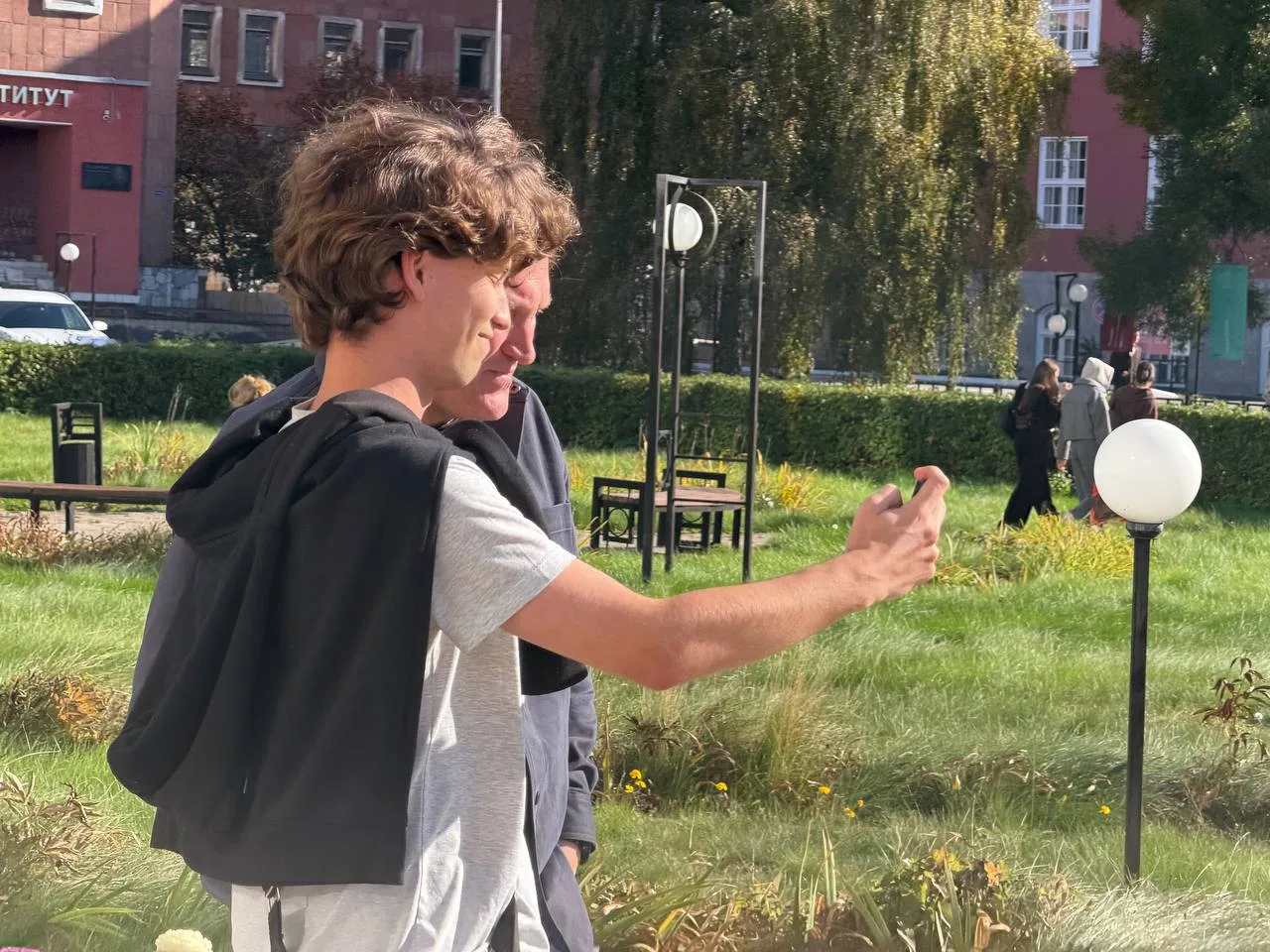 Зацени, здесь Игорь Ознобихин в кампусе!