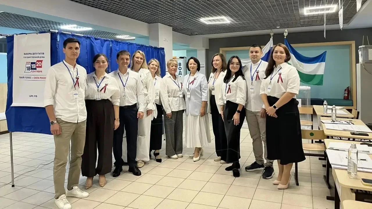 ✅ В Уфе открылись избирательные участки