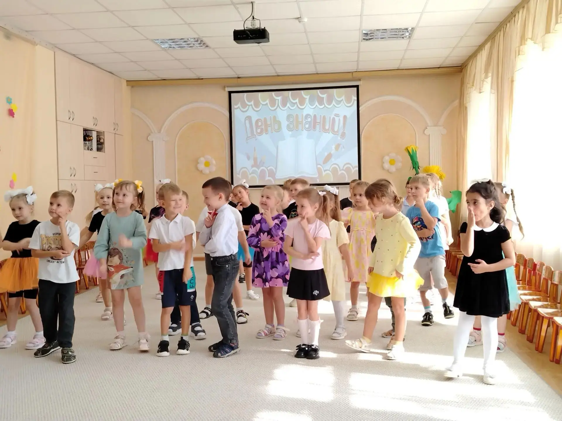 В нашем детском саду прошел праздник, посвященный Дню знаний!