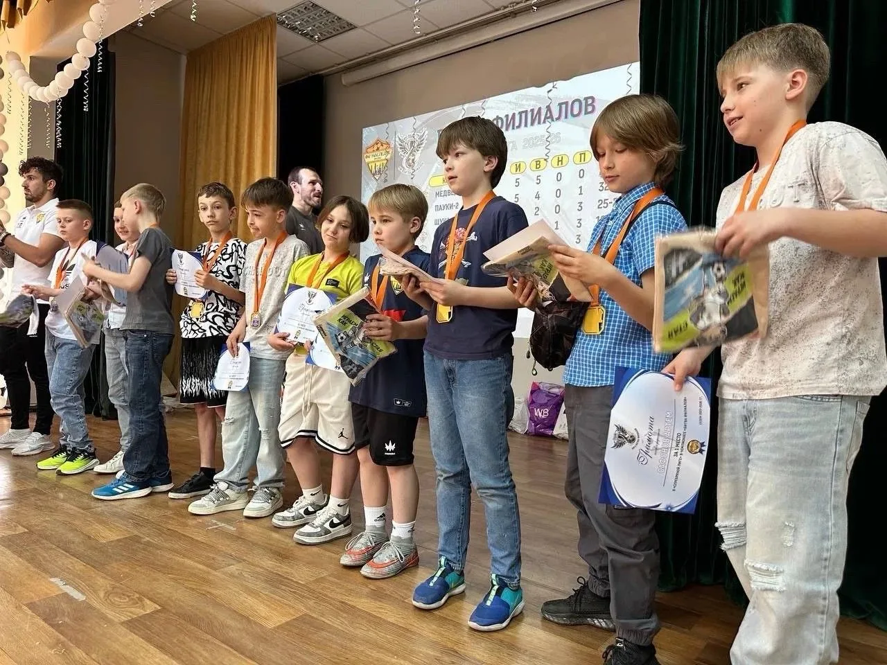 🏆 «Битва Филиалов» завершена! Наши юные футболисты показали отличный результат!   ⚽️ Внутренний чемп