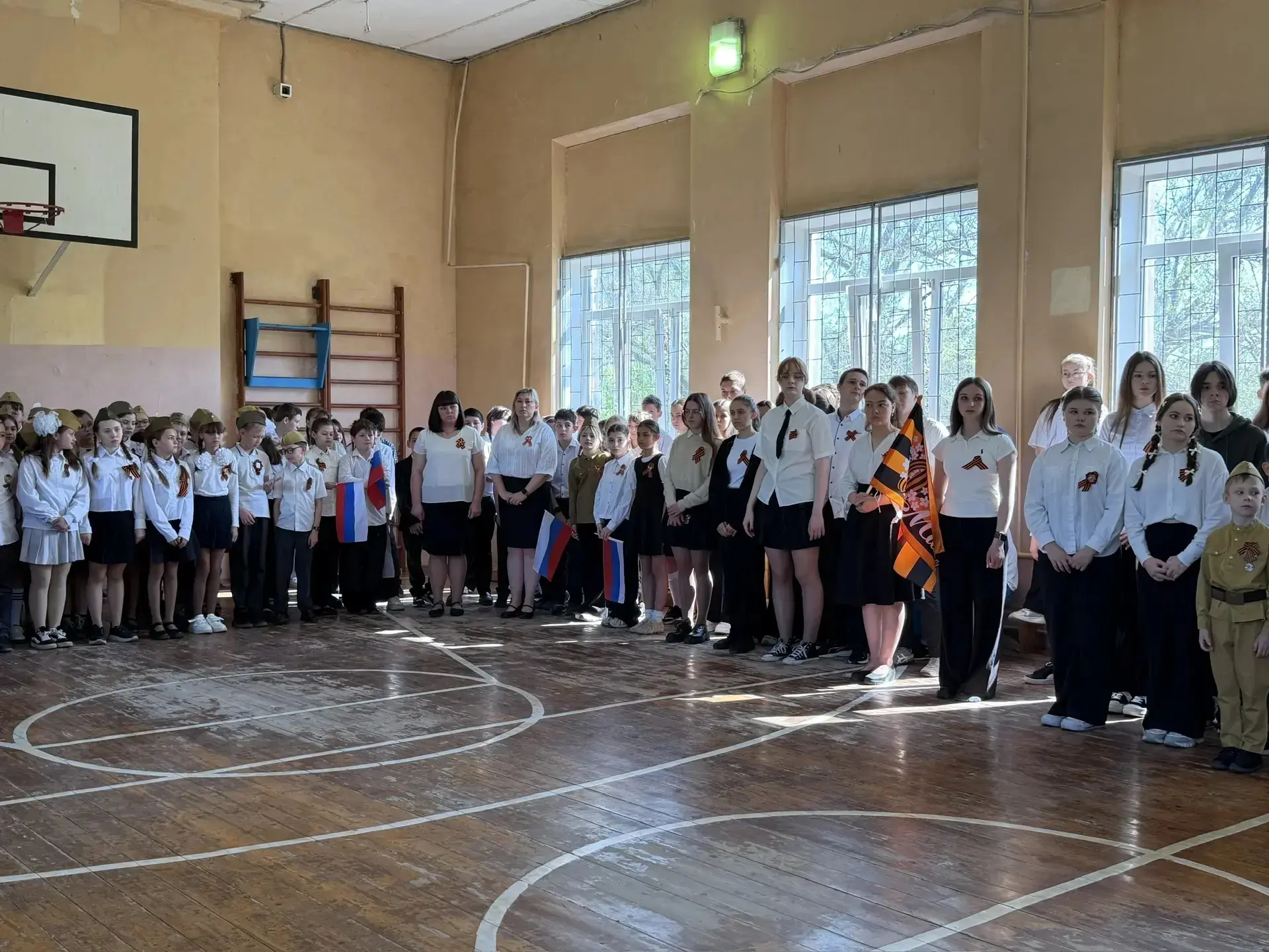 #День_Победы 🇷🇺 #школьная_жизнь  🇷🇺8 мая в преддверии празднования 81- годовщины Великой Победы в на