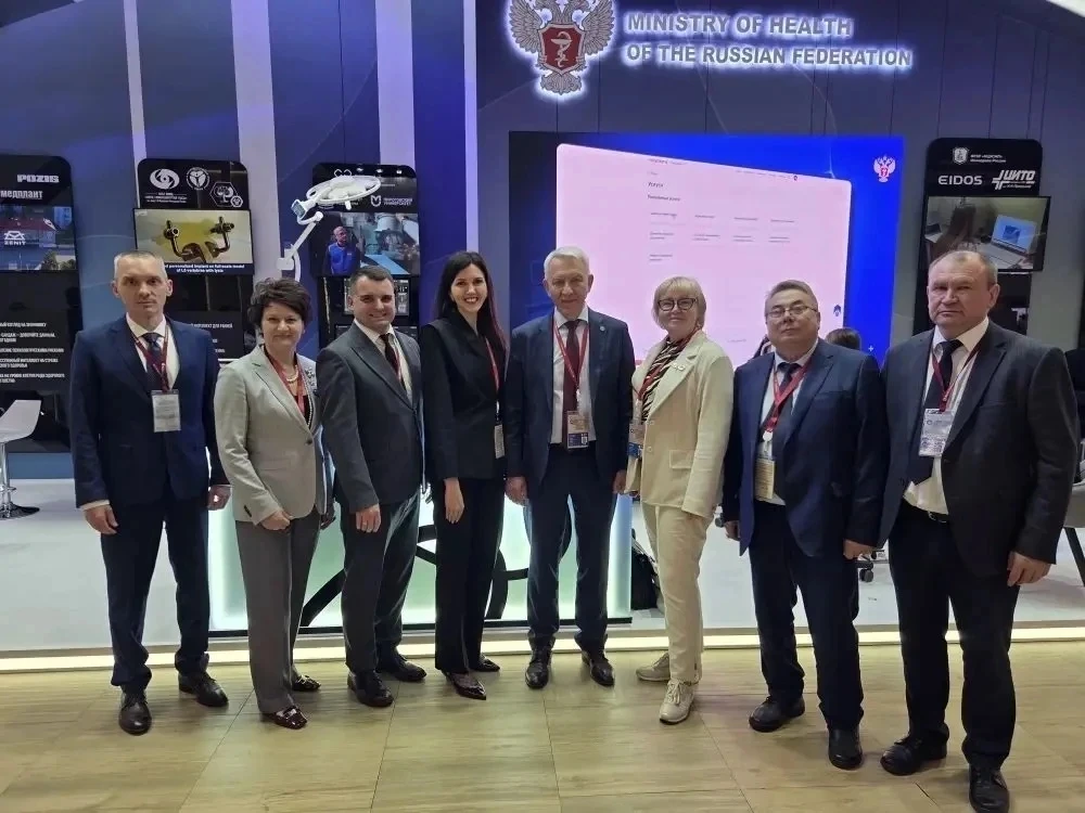 💎 Центр Алмазова принял участие  в коллективной экспозиции Минздрава России в рамках X...