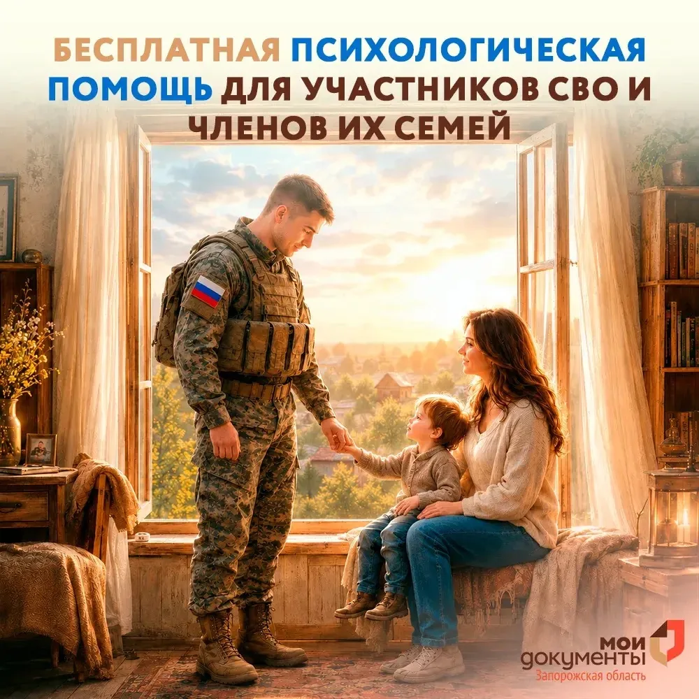 Бесплатная психологическая помощь для участников СВО и членов их семей 

АНО «Комитет семей воинов О