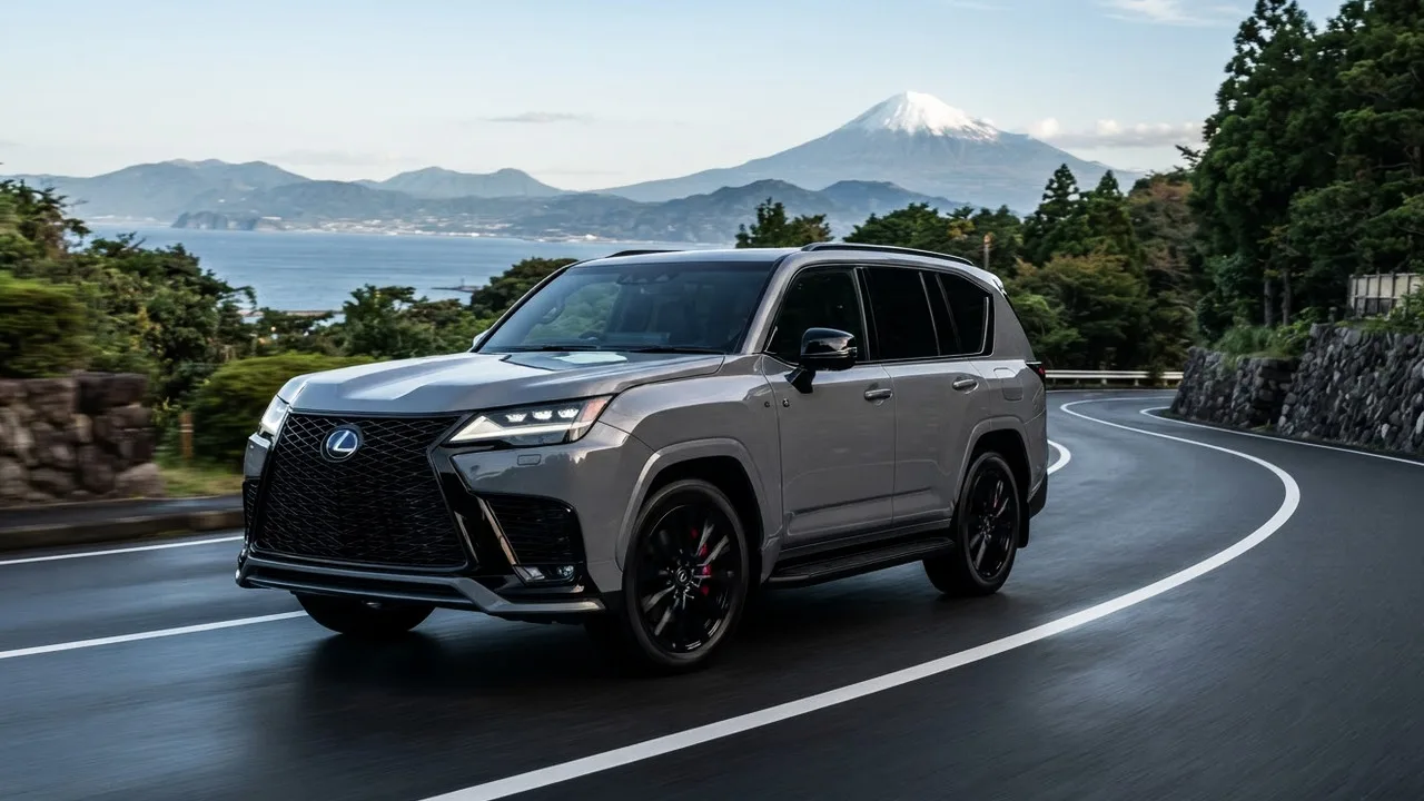 Lexus LX в Японии получил F Sport и доработанную подвеску