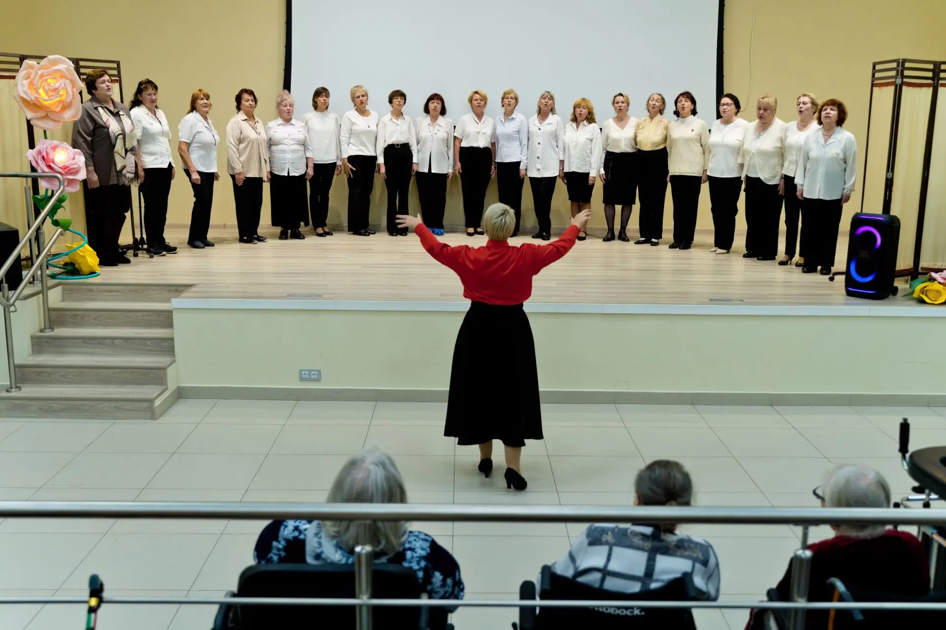 ✨В Мурманском доме-интернате для престарелых и инвалидов в рамках социокультурной акции...