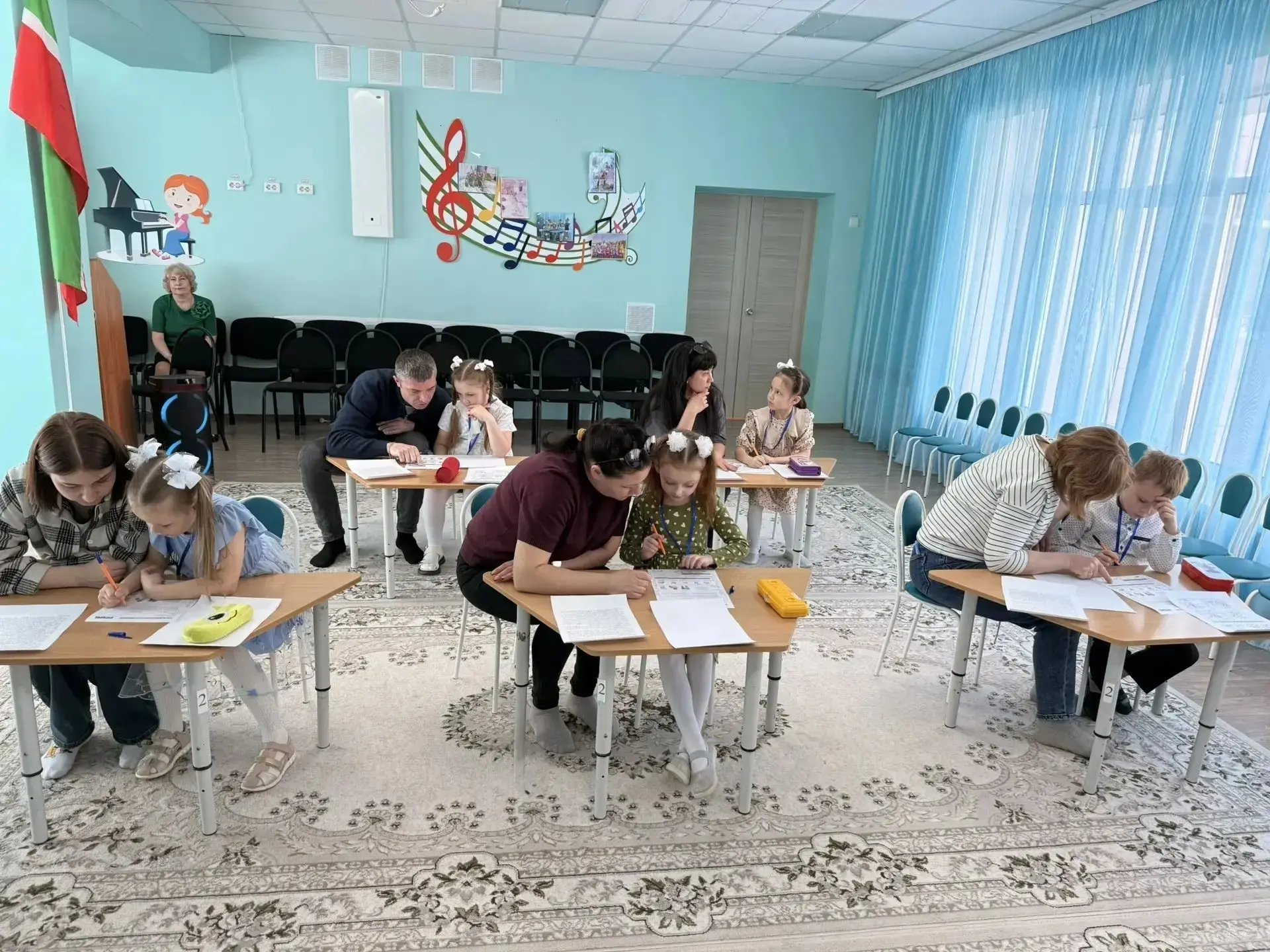 Будущие первоклассники из Бугульмы присоединились к Международной акции «Недиктант. Дети»   Воспитан
