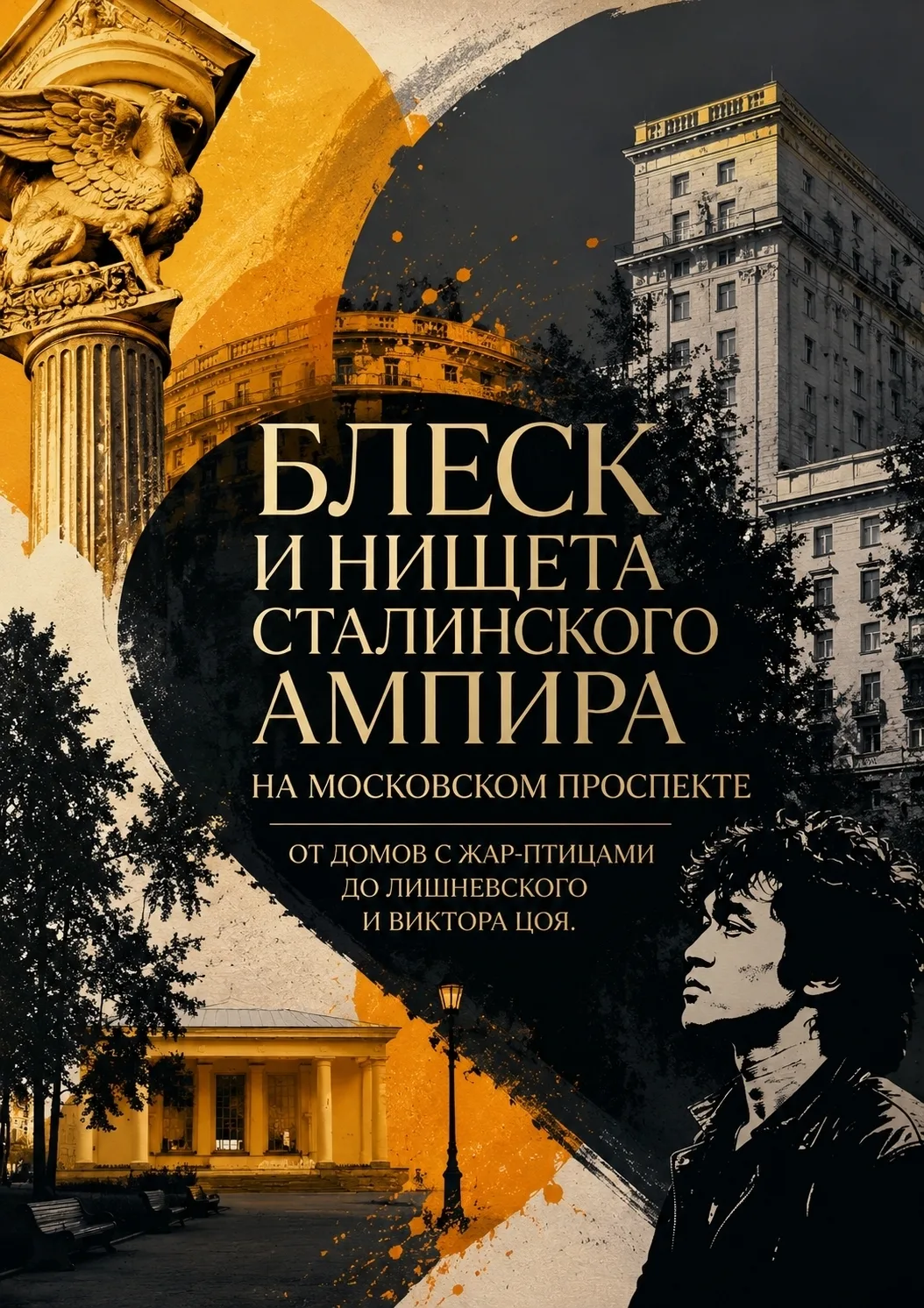 📌«Блеск и нищета сталинского ампира на Московском проспекте.От домов с "жар-птицами" до Лишневского
