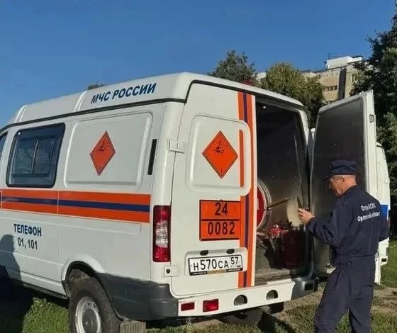 в Орле нашли артснаряд времен Великой Отечественной войны