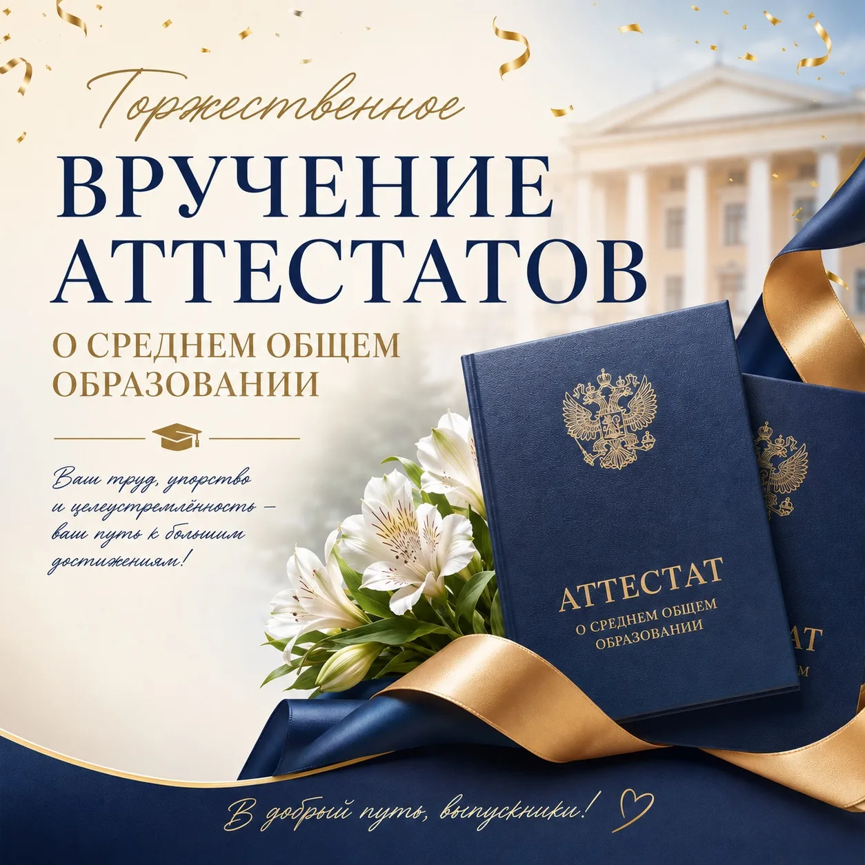 ✨ Торжественное вручение аттестатов выпускникам 11-х классов✨

Сегодня в гимназии состоялось одно из