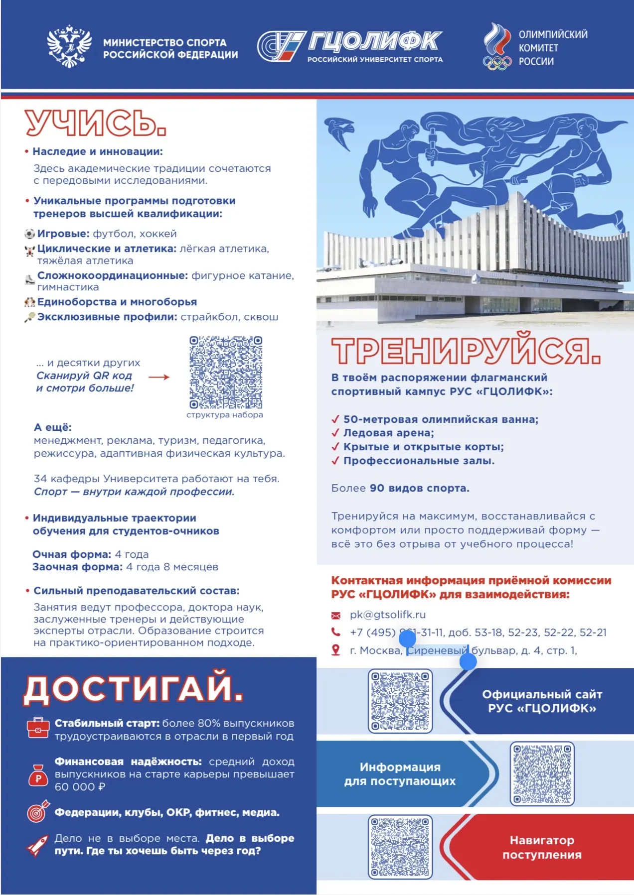 ⭐️ Учись! Тренируйся! Достигай!