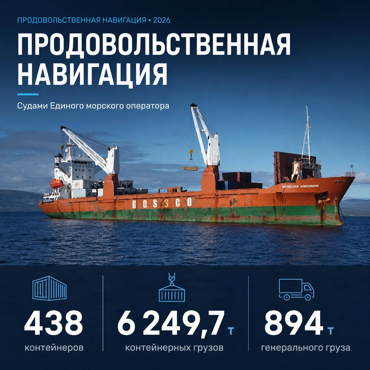 Продовольственная навигация на Чукотке набирает ход