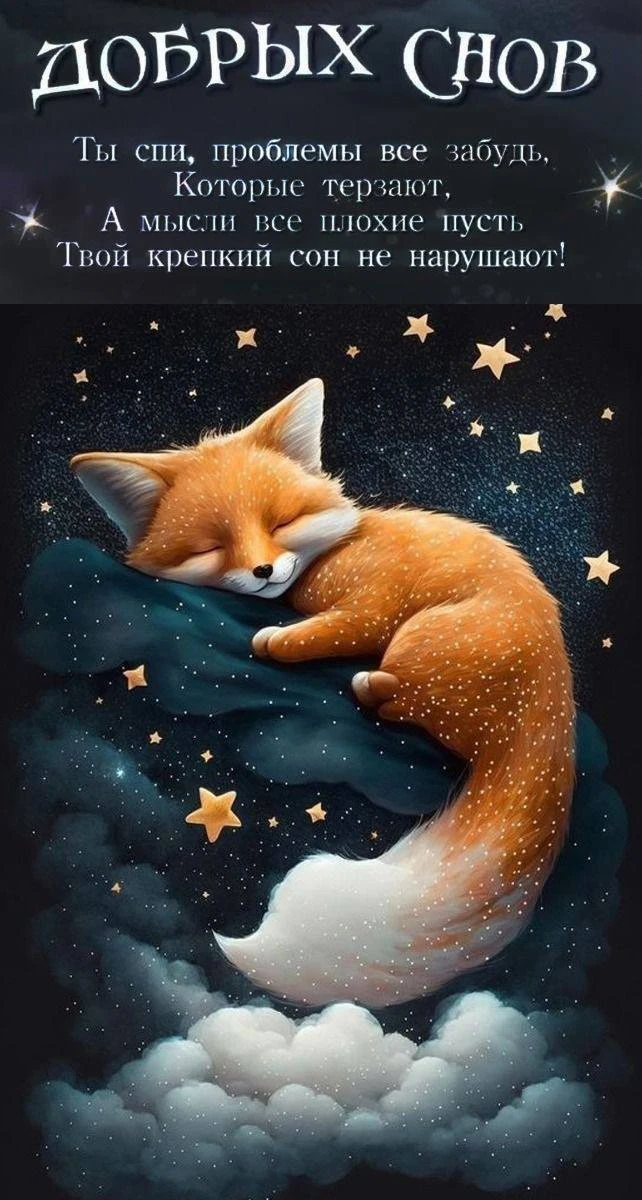 #СпокойнойНочи 🌟