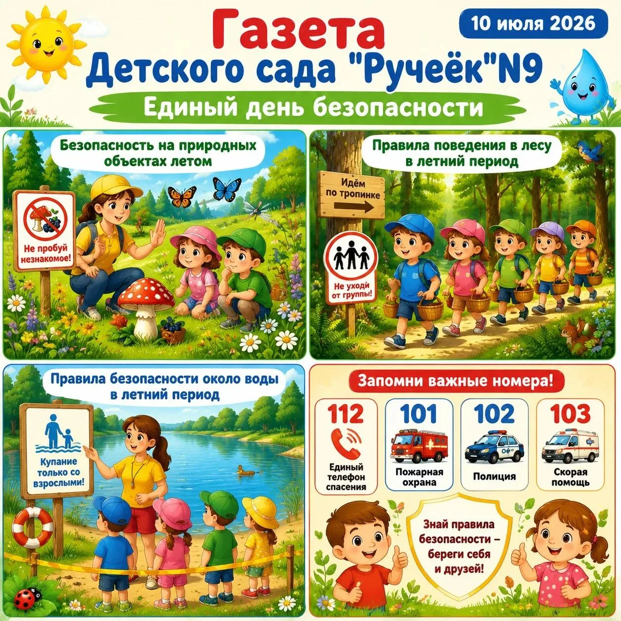 #детскийсад9ручеек
#образование33
#безопасность