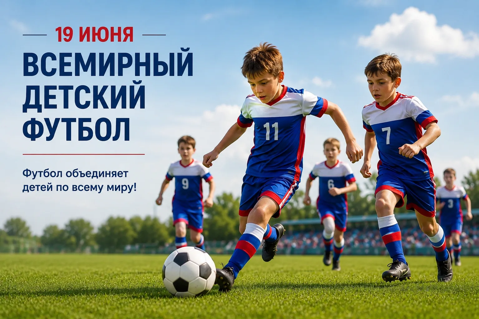 Всемирный День детского футбола 🏆✨