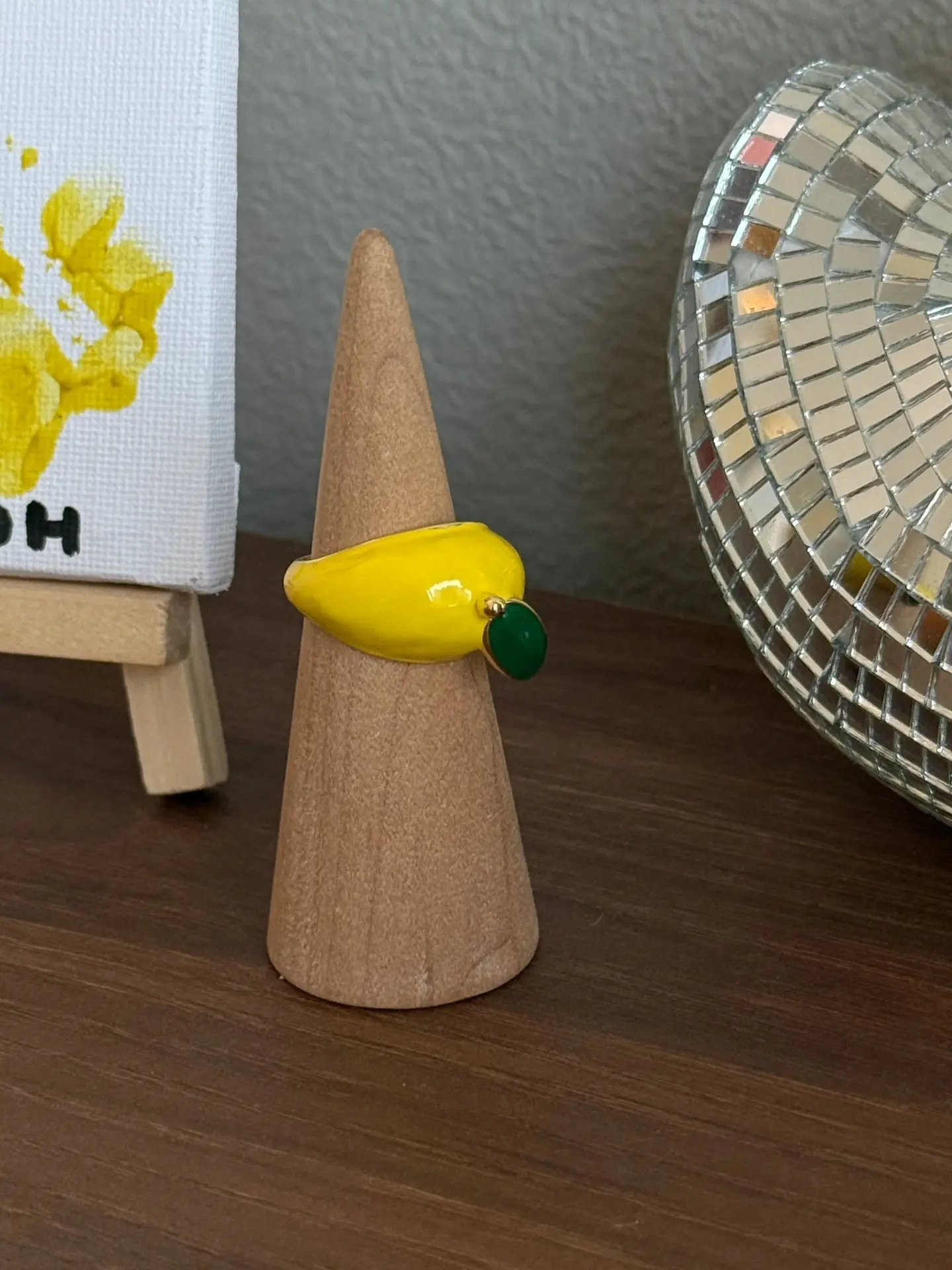 🍋Кольцо «Лимон»