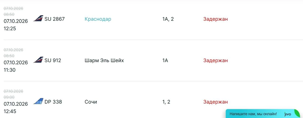 В казанском аэропорту на вылет и прилёт задерживаются более 40 рейсов.