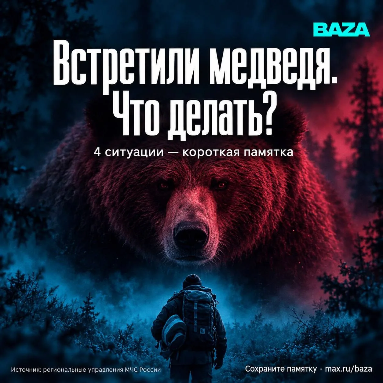 Медведи всё чаще выходят к людям. Уже в 13 регионах России зафиксированы случаи нападений.