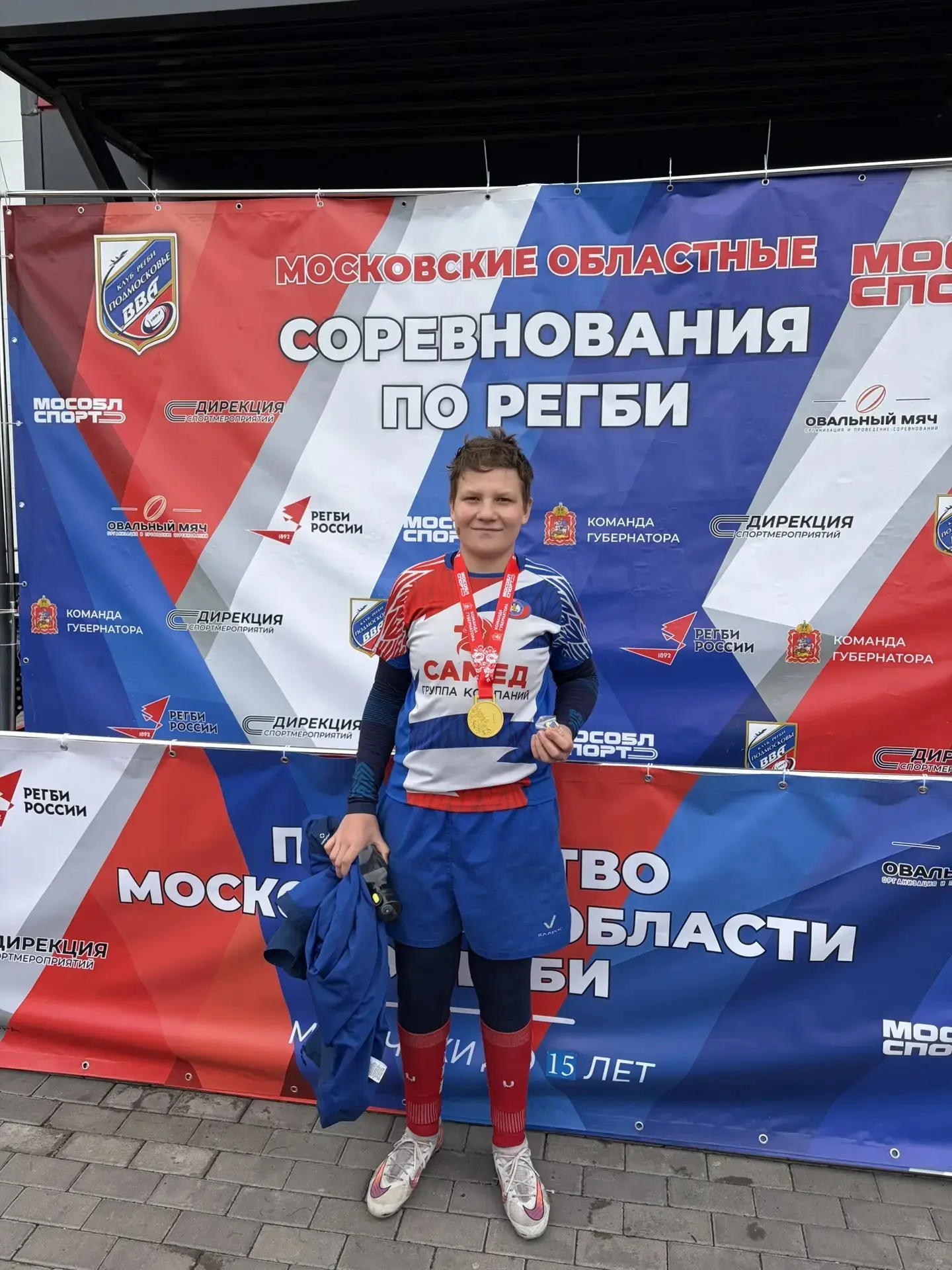 Гордость школы  Регбист с характером: шесть лет на пути к победам  🏉 Артём Н. из 7«Б» занимается рег