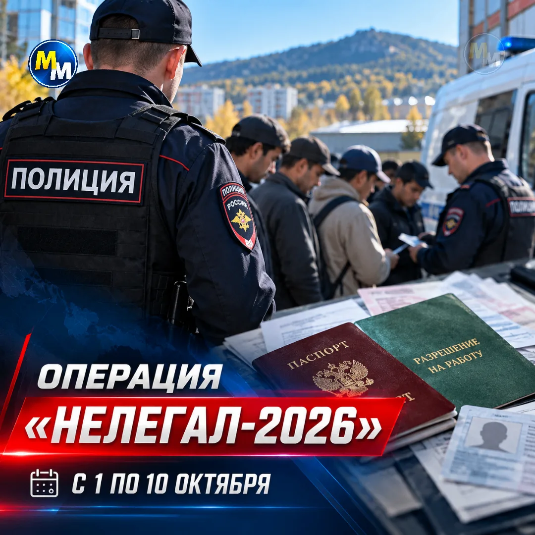 🚔 В Миассе проходит операция «Нелегал-2026»