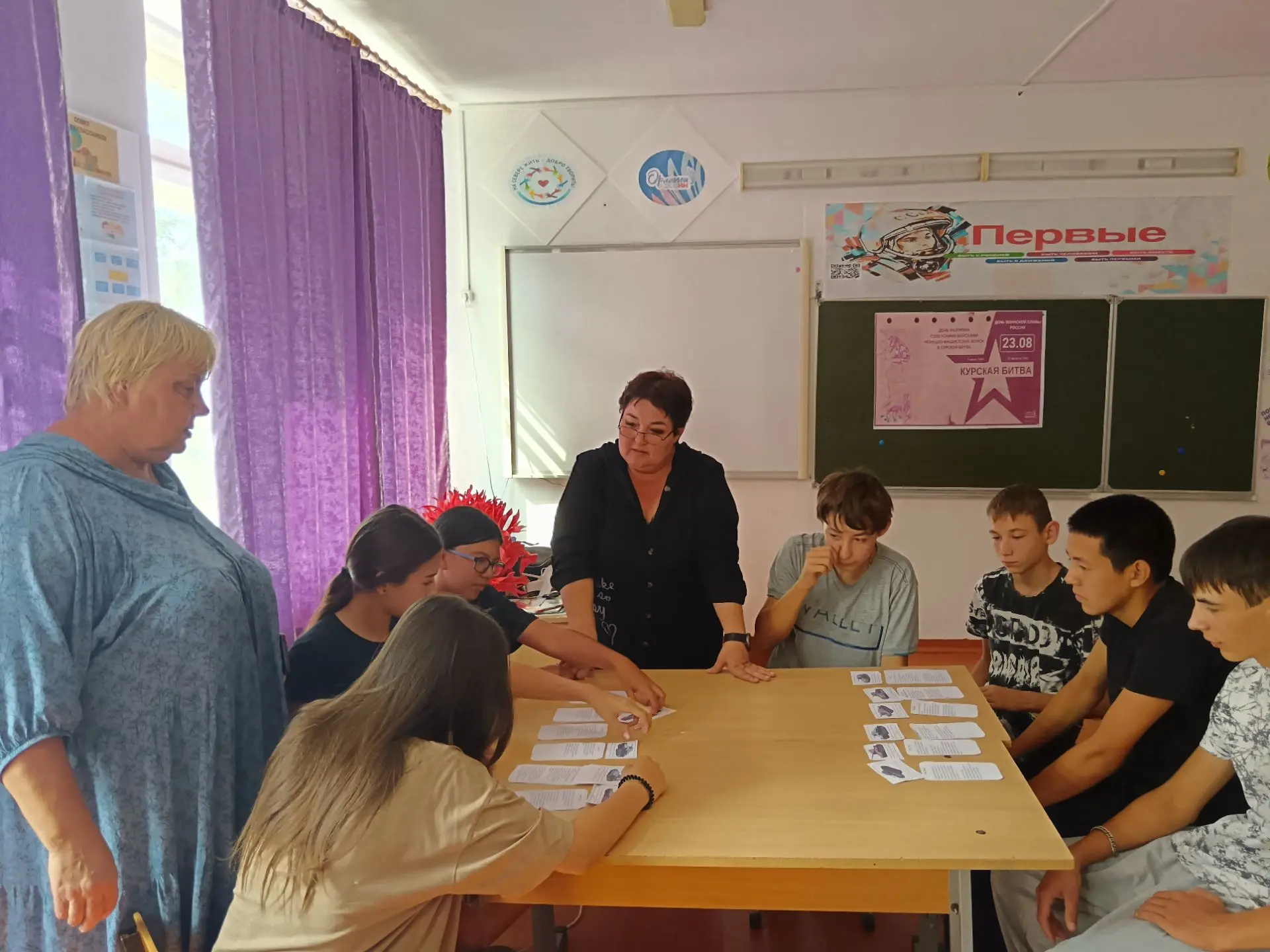 В преддверии Дня разгрома советскими войсками немецко‑фашистских войск в Курской битве ...