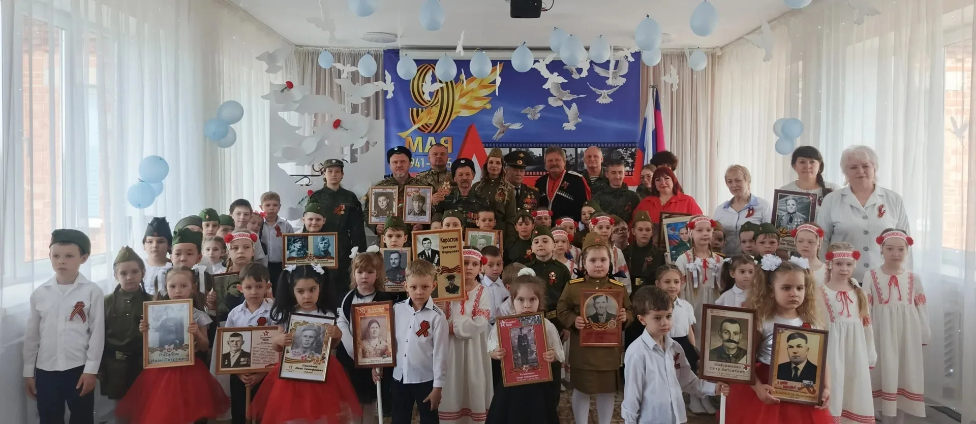 В рамках патриотического месячника "Марш Победы", в предверии празднования Дня Победы в детском саду