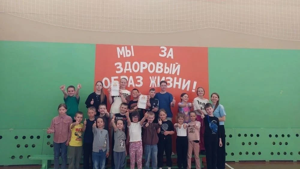 Весёлые старты в нашем школьном лагере