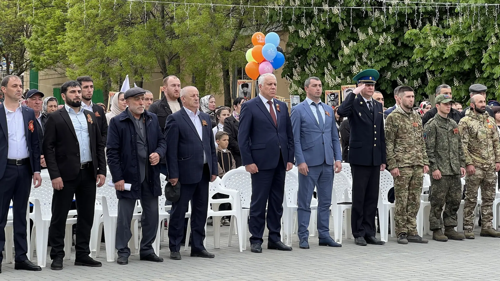 В Докузпаринском районе прошло мероприятие, посвященное Дню Победы