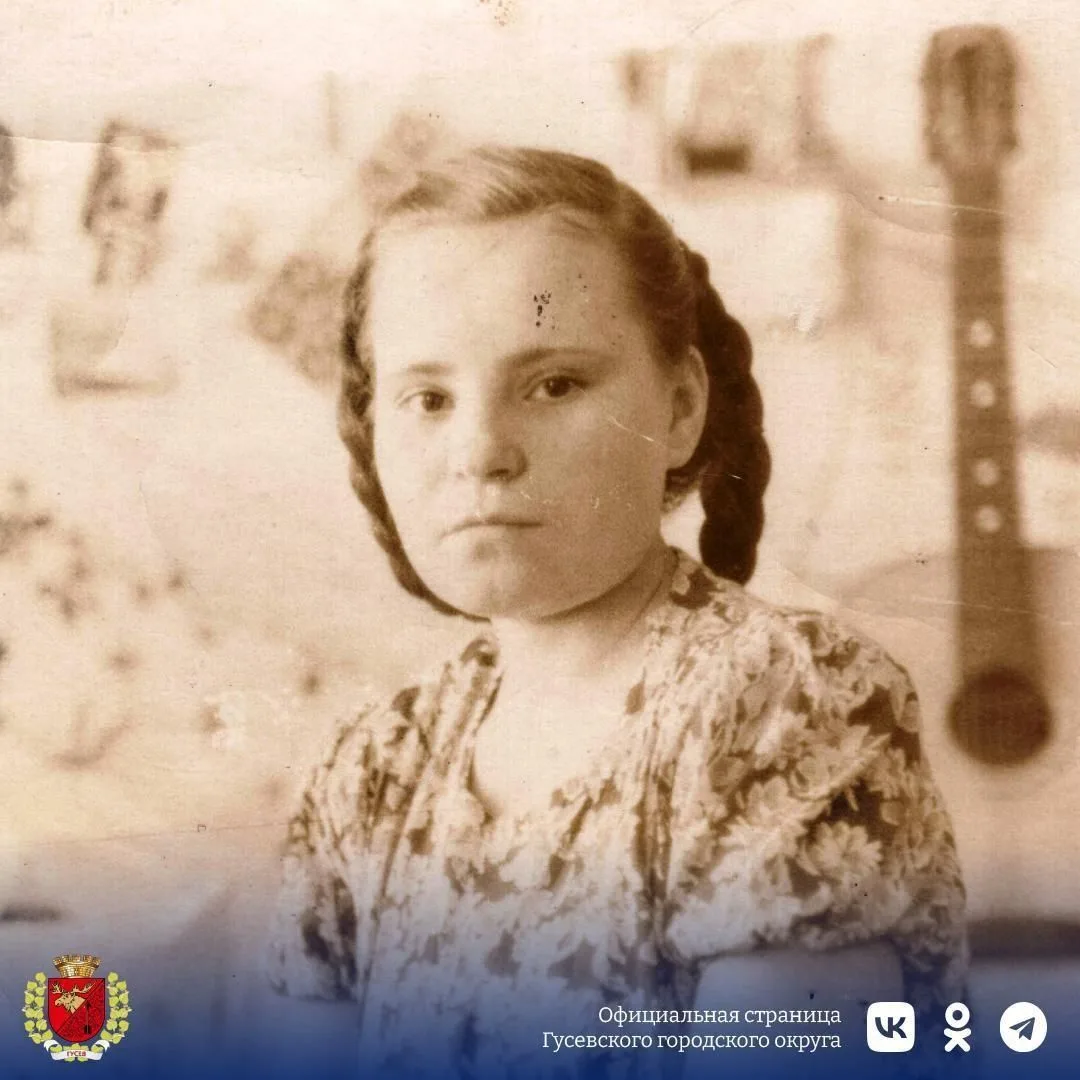 1 октября 92 года исполняется жительнице Гусева Любови Григорьевне Соловьевой, детство ...