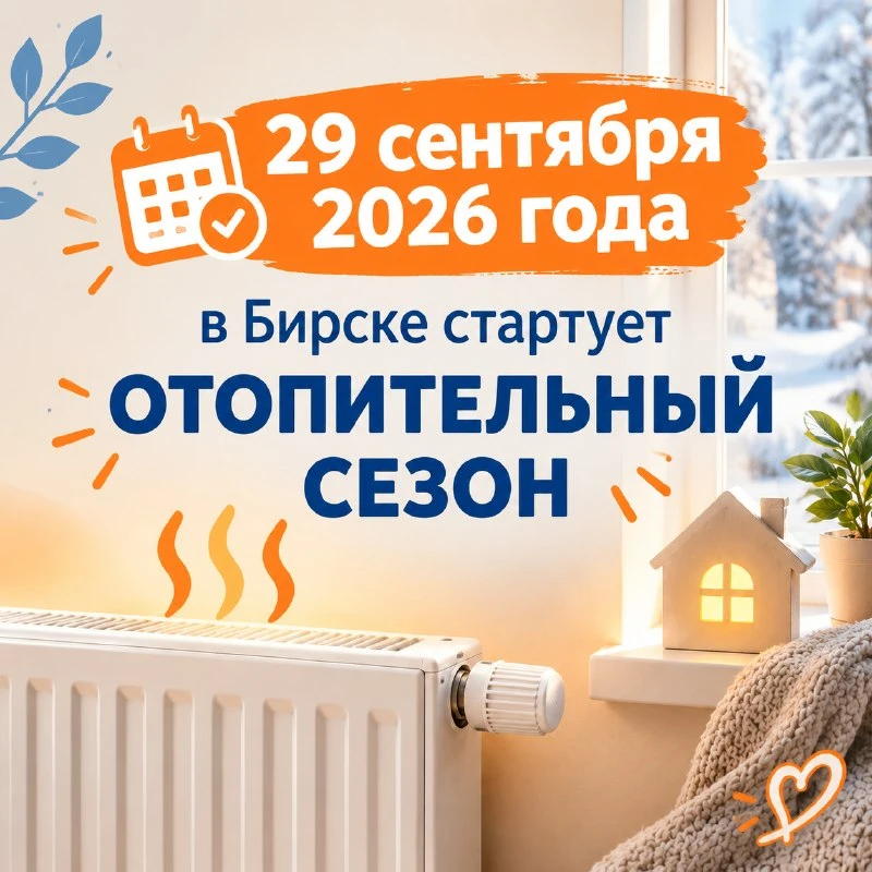 📌В Бирске сегодня, 29 сентября,  стартует отопительный сезон