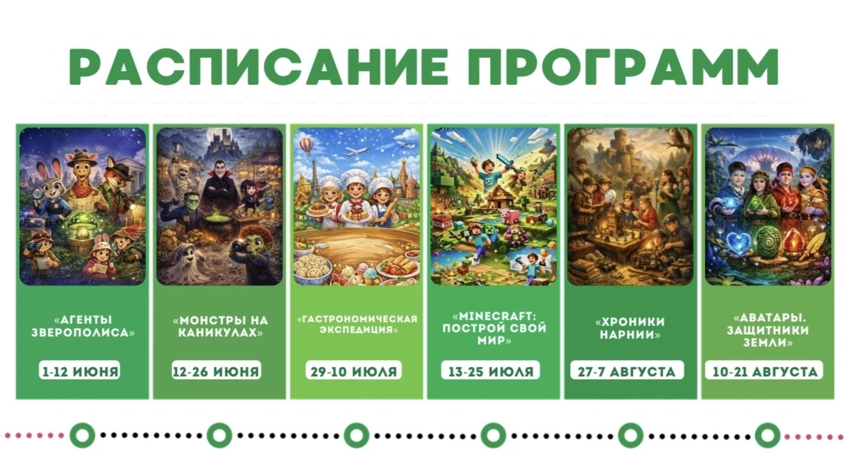Если вашему ребёнку нравятся темы: