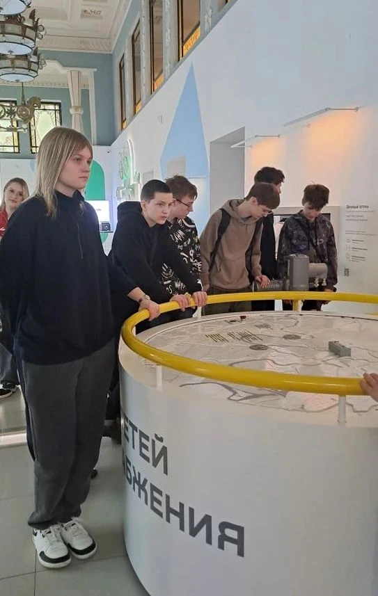 Музее городского хозяйства Москвы  💡Ученики 8 и 10 класса побывали в Музее городского хозяйства Моск