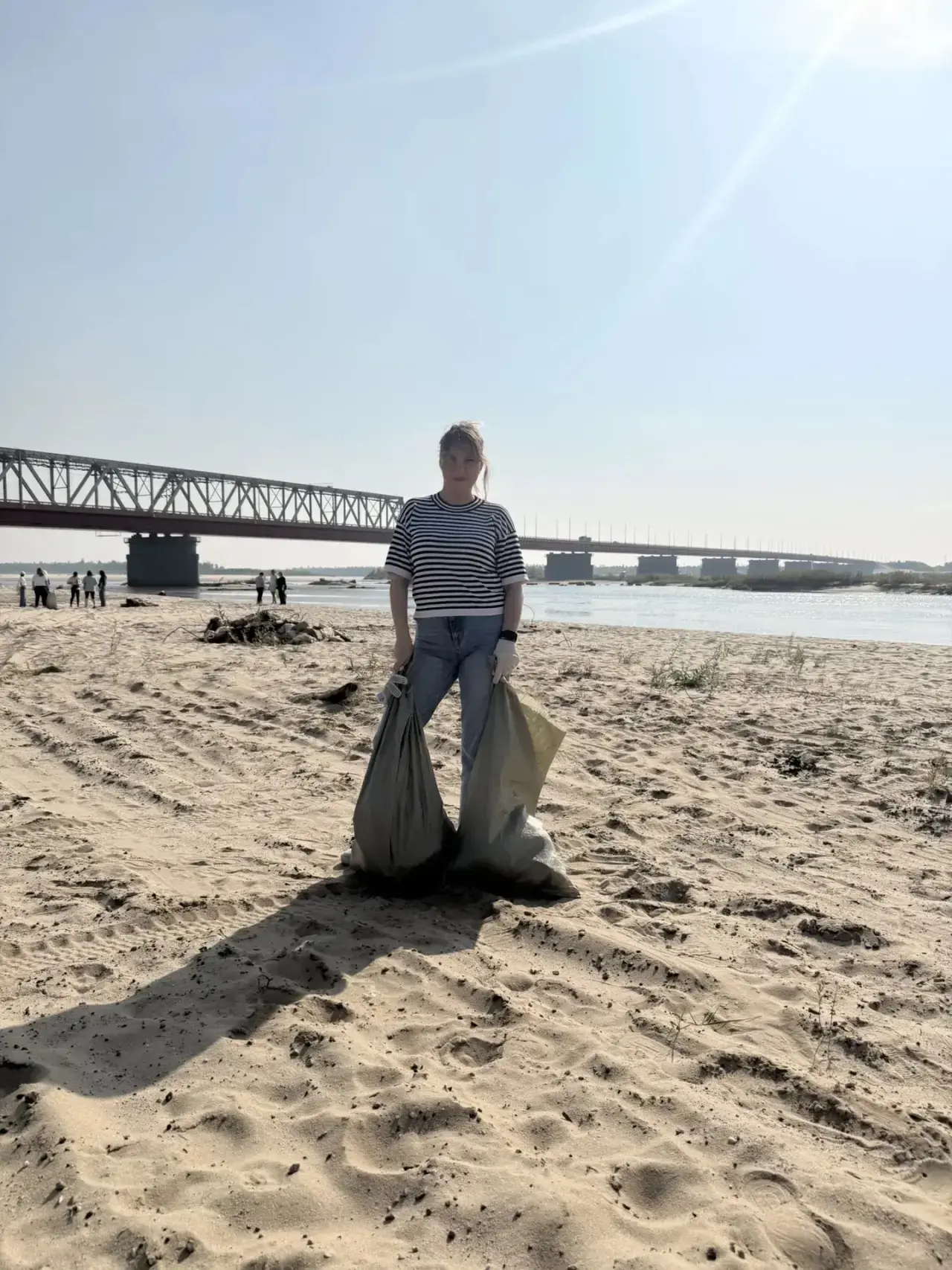 🌊Сегодня сотрудники музея присоединились к акции «Вода России» в Надыме. Акция направл...