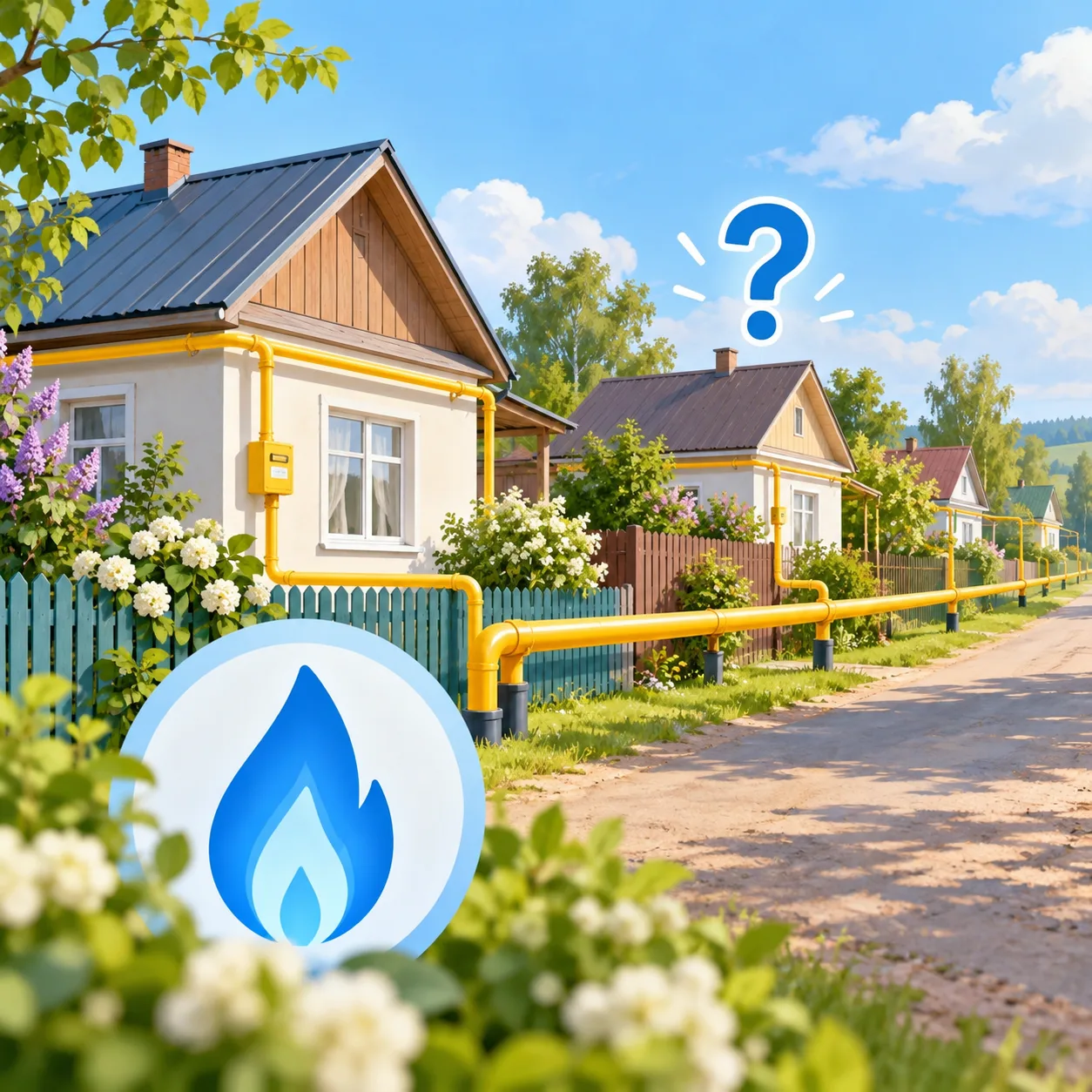 Есть ли возможность подключить газ у всех жителей хутора Красный?