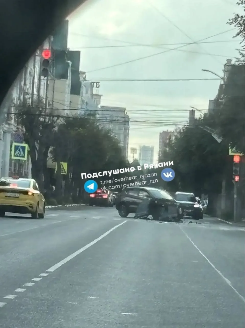 ⚡️⚡️ Серьезная авария случилась на Введенской в Рязани