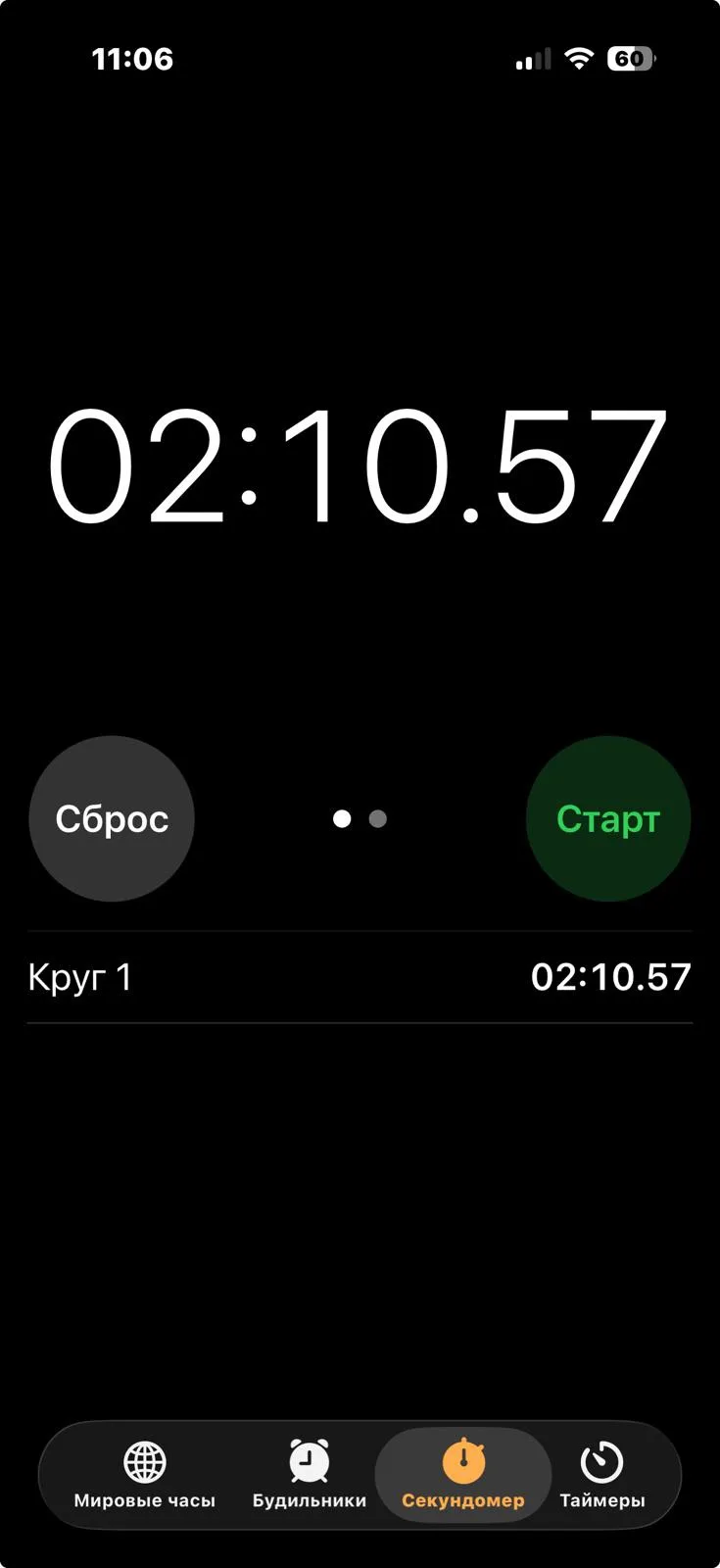 Сколько времени у вас уходит на каждую прядь в мелировании? 

Сделала скриншот для вас.
Время начина