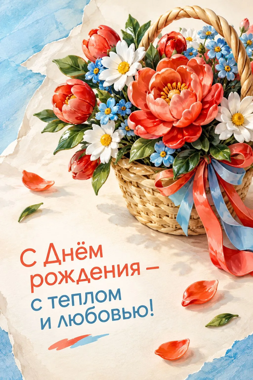 🔥 Красивые картинки и открытки женщине с Днем рождения с пожеланиями.